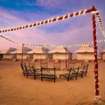 Desert camp in Jaisalmer