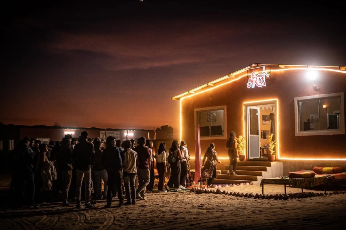 Desert camp in Jaisalmer