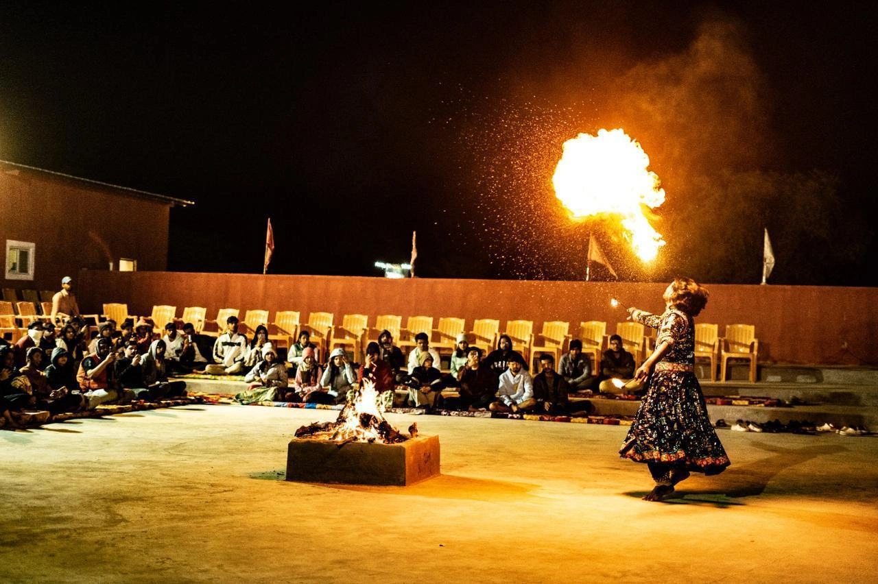 Desert camp in Jaisalmer