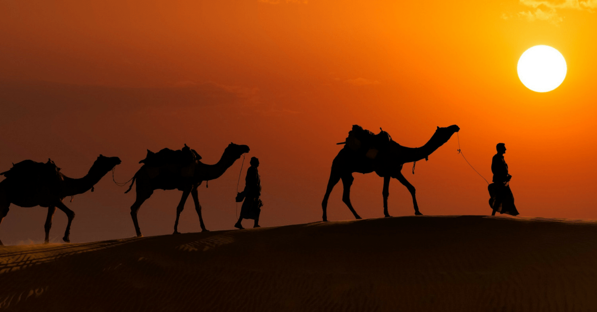 Desert Camp In Jaisalmer