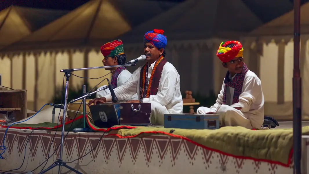 Desert camp in Jaisalmer