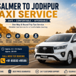 Jaisalmer To Jodhpur Taxi Service